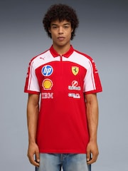 Puma Red Sf Replica Polo Shirt - Image 1 of 5