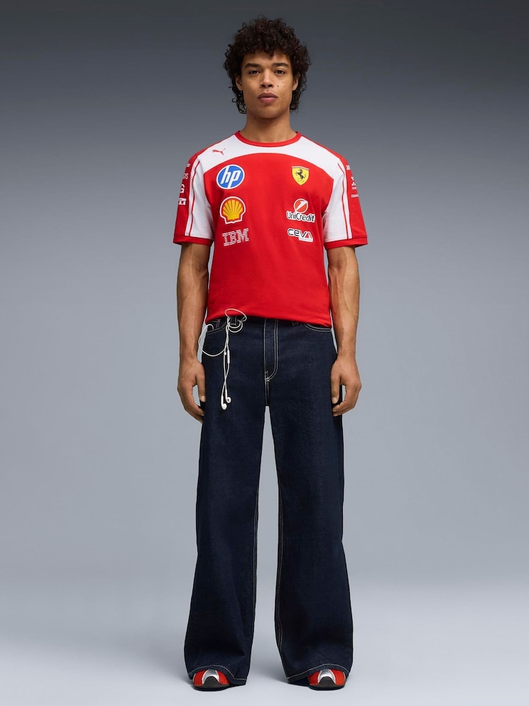 Puma Red Replica T-Shirt - Image 2 of 5