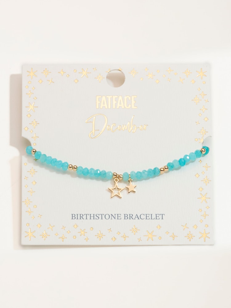 FatFace December Birth Stone Bracelet - Image 3 of 3 FatFace December Birth Stone Bracelet - Image 3 of 3