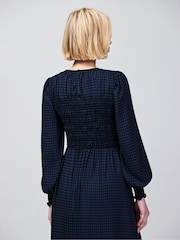 Ro&Zo Check Shirred Bodice Dress - Kuva 4 / 6