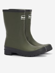 Barbour® Jet Black Banbury Mid Wellies - Image 2 of 5