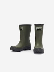 Barbour® Jet Black Banbury Mid Wellies - Image 4 of 5
