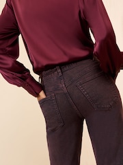 Friends Like These Vintage Berry Everyday Wide Leg Jeans - Image 3 of 5