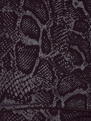 Friends Like These Snake Print Slim Flocked Denim Jeans - 6суретінің 4 суреті