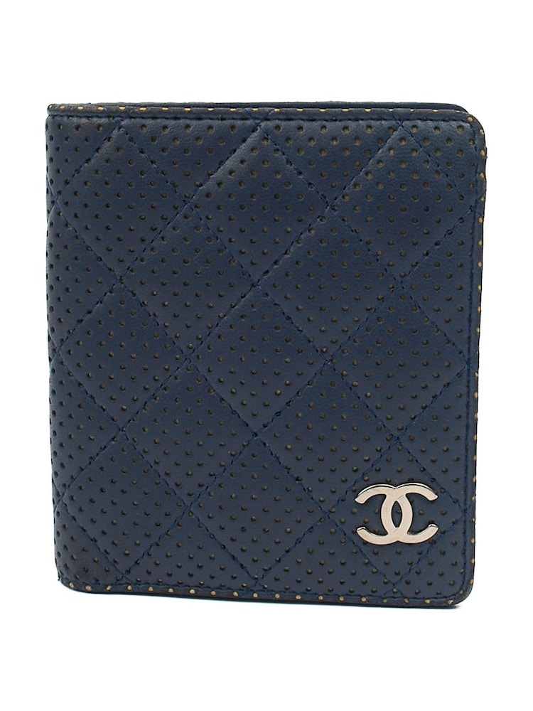 Blue Chanel Small Wallet - Image 1 of 7