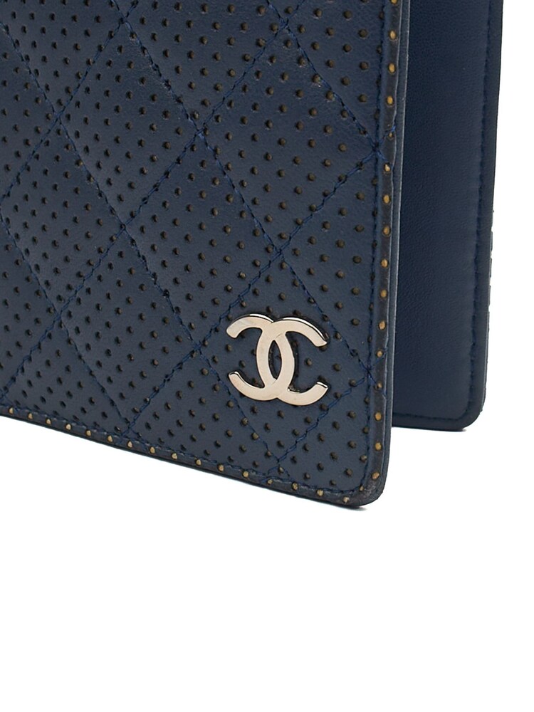 Blue Chanel Small Wallet - Image 7 of 7