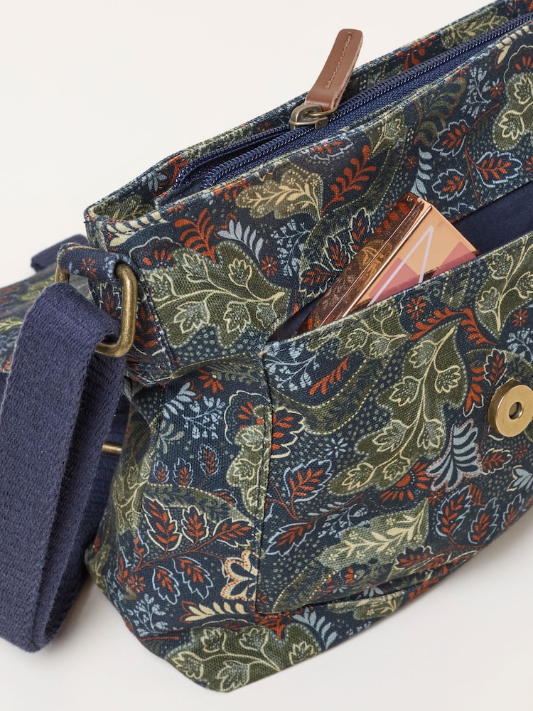 Bolso bandolera de lona con estampado floral FatFace - Imagen 2 de 3 Bolso bandolera de lona con estampado floral FatFace - Imagen 2 de 3