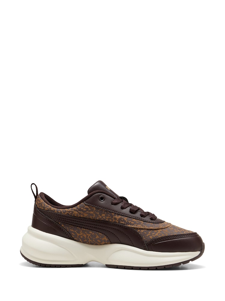 Puma Brown Cilia 2 Mode Feline Trainers - Image 2 of 5 Puma Brown Cilia 2 Mode Feline Trainers - Image 2 of 5