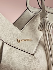 B by Ted Baker Leather Large Weave Shoulder Bag - Image 3 of 5