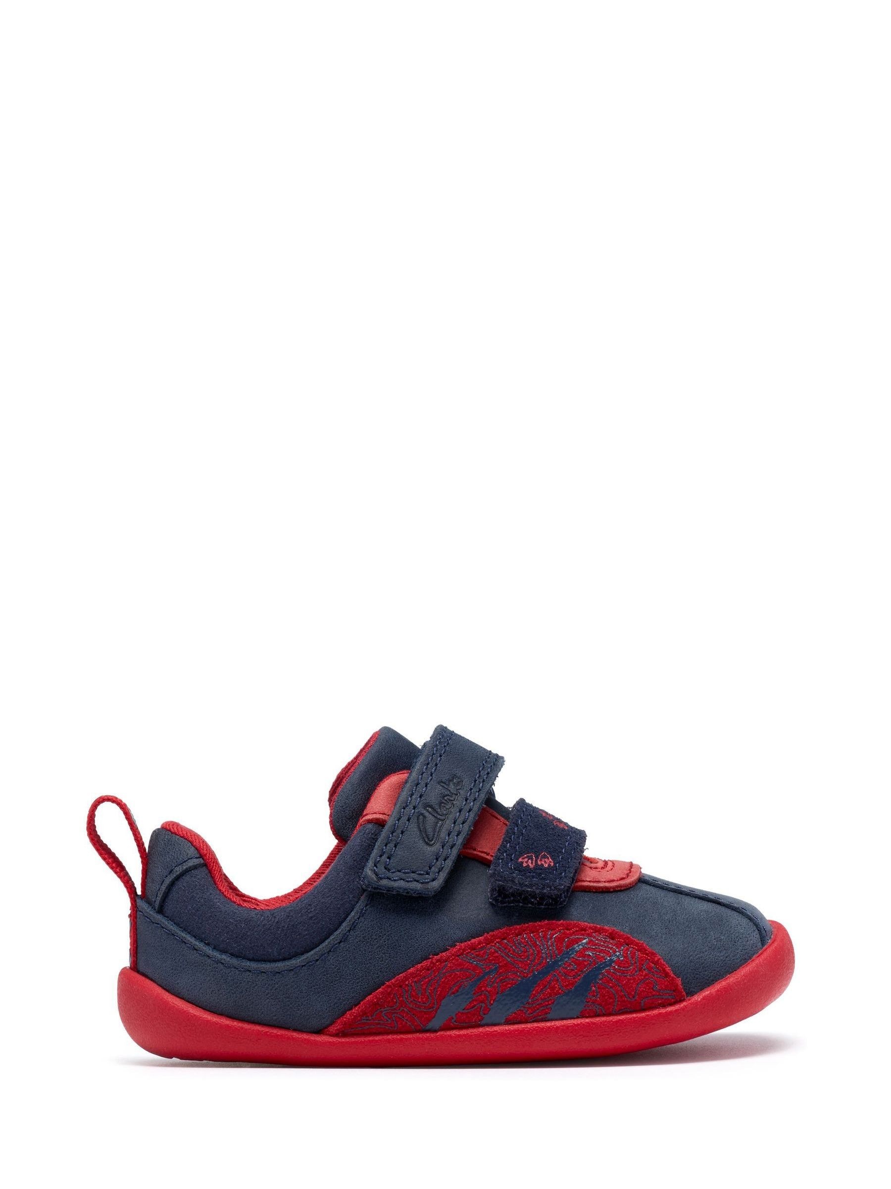 Clarks - Boys - Roamer Tail T - Prewalkers - Size 5F - Navy - Image 4