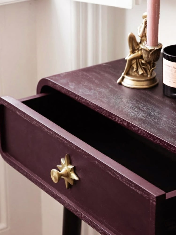 Rockett St George Fig Purple Ringo Console Table - Image 2 of 5