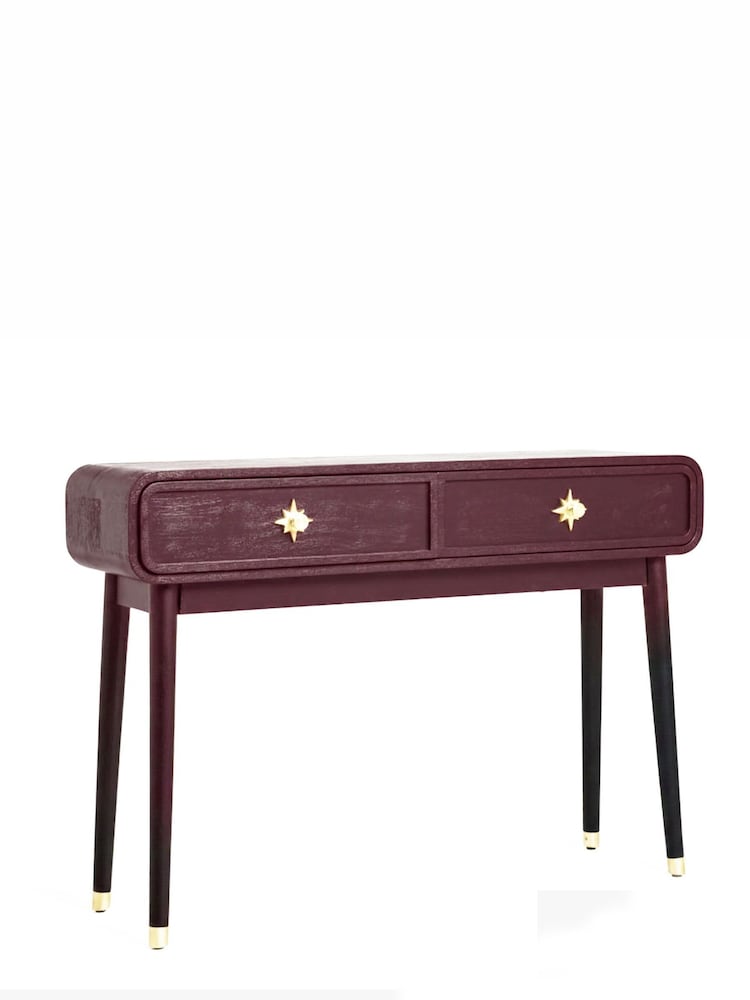 Rockett St George Fig Purple Ringo Console Table - Image 5 of 5