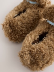 Tan Brown Mini Boot Slippers - Image 7 of 8