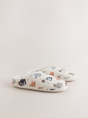 Cream Mule Slippers - Image 2 of 5