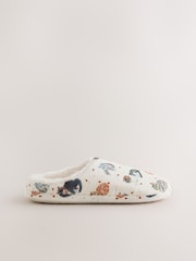 Cream Mule Slippers - Image 3 of 5