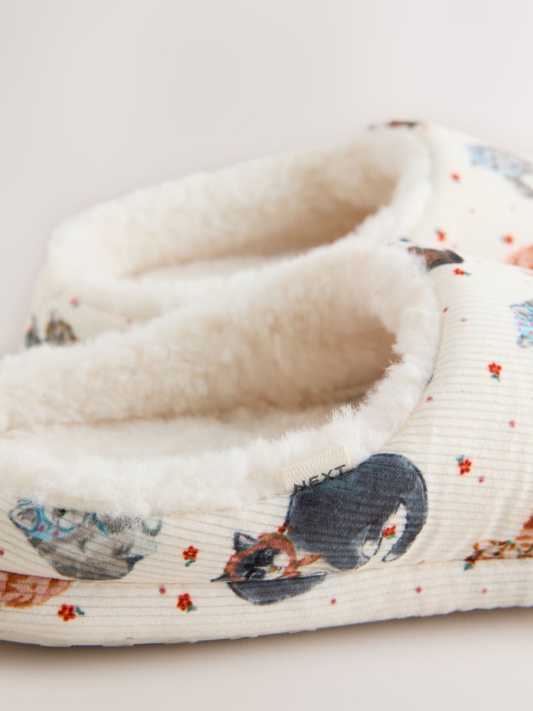 Cream Mule Slippers - Image 5 of 5