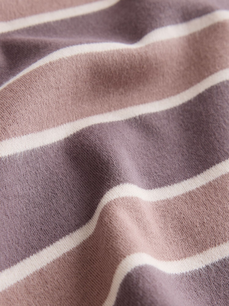 smALLSAINTS Multi Script Logo Stripe Collared Rugby Shirt - Image 8 of 8