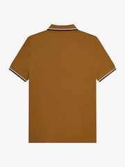 Bež-braon Braun - Polo majica sa kratkim rukavom Fred Perry - Slika 5 od 5