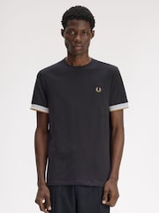 Fred Perry Twin Tipped Cuff T-Shirt - Image 1 of 5
