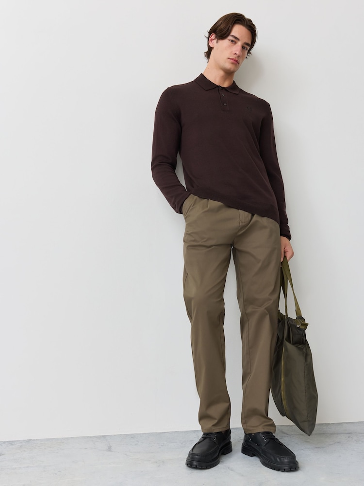 Klasična pletena polo majica Fred Perry - Slika 2 od 6