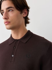Klasična pletena polo majica Fred Perry - Slika 4 od 6