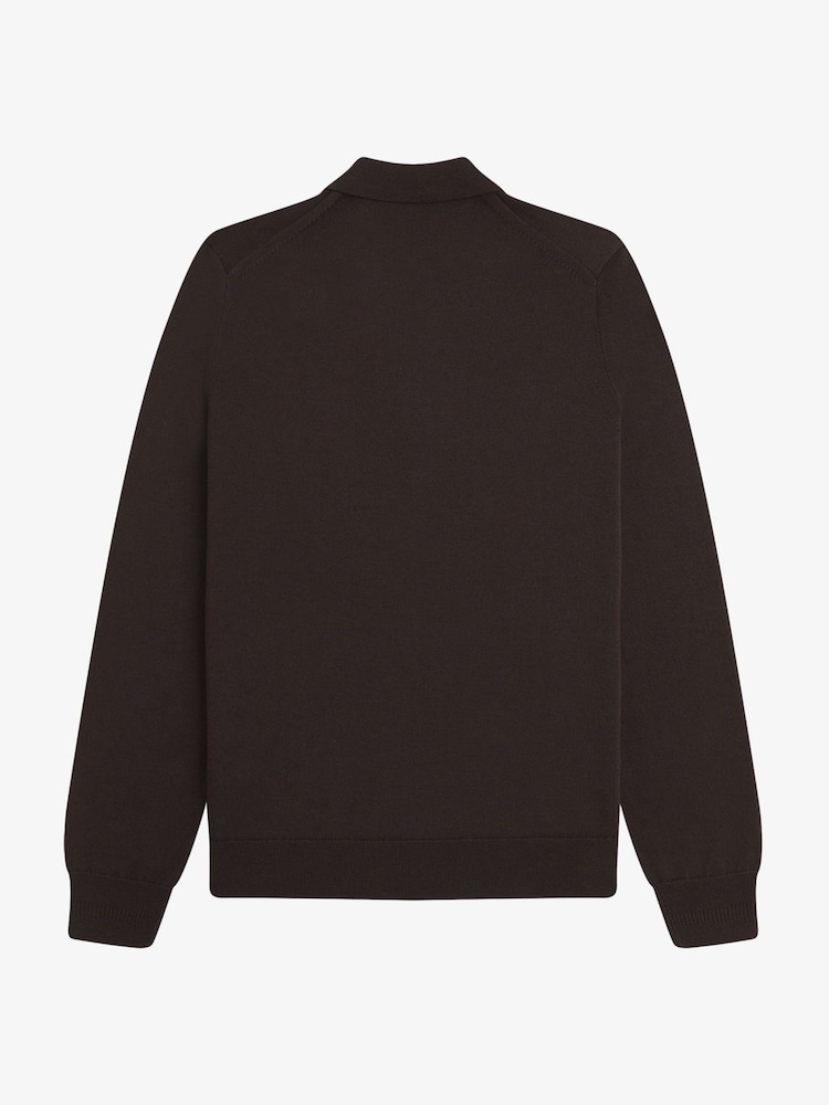 Klasična pletena polo majica Fred Perry - Slika 6 od 6