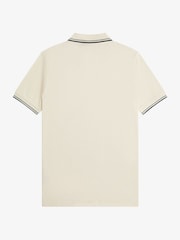 Fred Perry Natural Tipped Short Sleeve Polo Shirt - Image 5 of 5