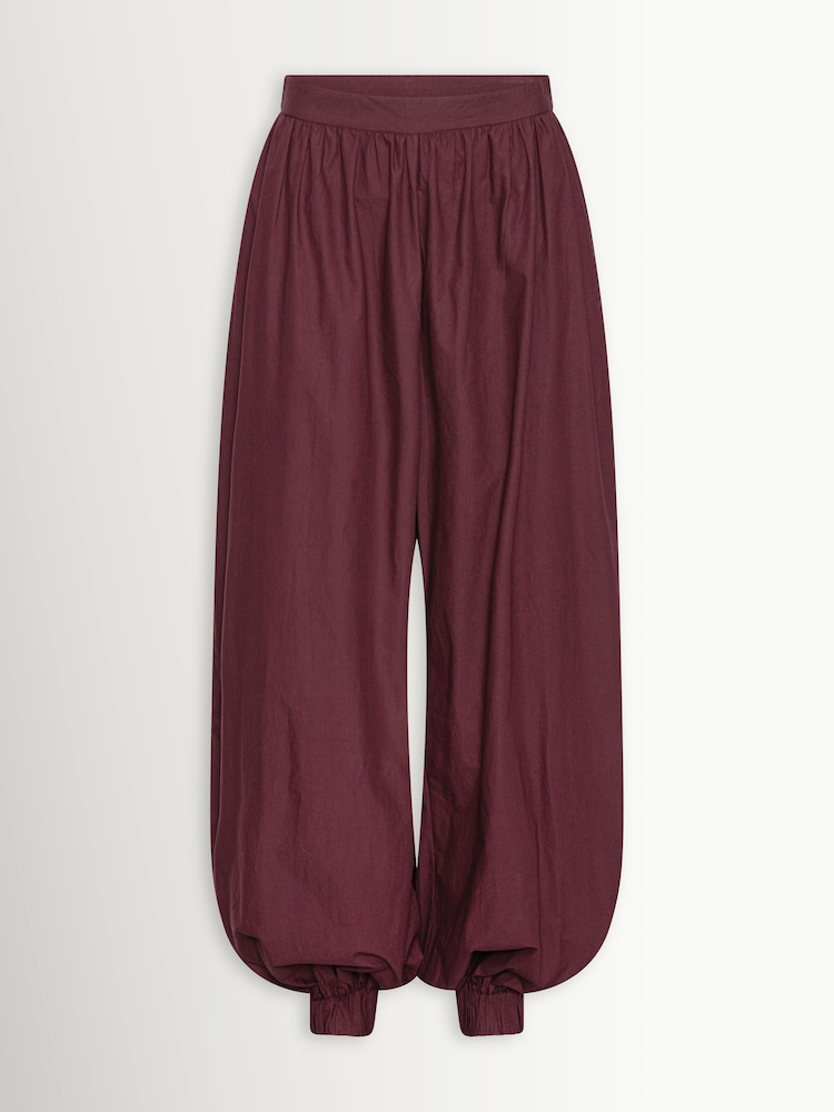 Rotate Red Balloon Pleated Trousers - Image 1 of 3