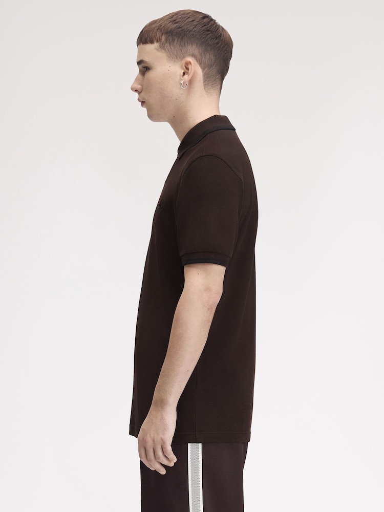 Mga Polo Shirt na May Dalawang Tipped na Fred Perry - Larawan 2 ng 5
