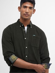 Barbour® Olive Green Ramsey Tailored Cord Shirt - Image 4 of 6