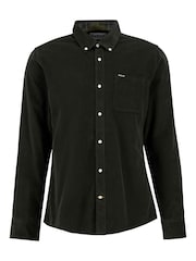 Barbour® Olive Green Ramsey Tailored Cord Shirt - Image 6 of 6