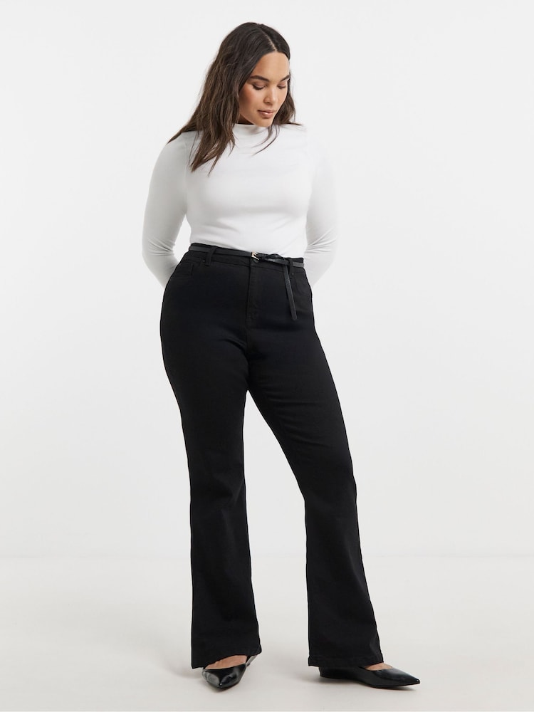 Simply Be Highwaisted Super Stretch Skinny Jeans - Imaginea 1 din 4