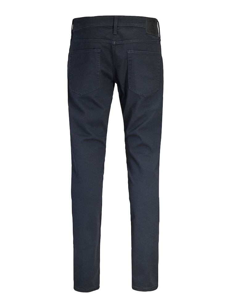 JACK & JONES Blue Glen Slim Fit Chino Trousers - Image 2 of 4
