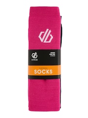 Dare 2b Pink Thermal Socks 2 Pack - Image 1 of 4