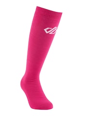 Dare 2b Pink Thermal Socks 2 Pack - Image 2 of 4