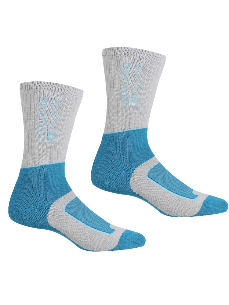 Regatta Grey Samaris 2 Season Socks - Image 1 of 1 Regatta Grey Samaris 2 Season Socks - Image 1 of 1