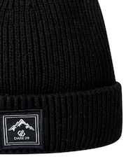 Dare 2b Black Natural Rider Beanie Hat - Image 3 of 3