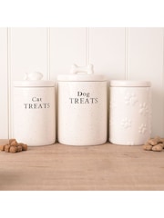 Widdop White Paw Prints Treat Jar - Dog - Image 2 of 3