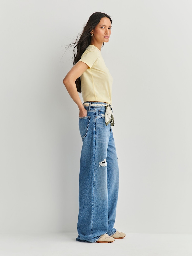 FRAME Sundrop The Loose Relaxed Wide Leg Jeans - Image 2 of 6 FRAME Sundrop The Loose Relaxed Wide Leg Jeans - Image 2 of 6