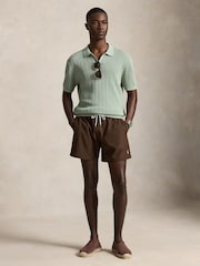 Polo Ralph Lauren Light Brown Traveller Swim Shorts - Image 4 of 5