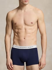 Polo Ralph Lauren Dark Blue Classic Boxers 3 Pack - Image 6 of 7