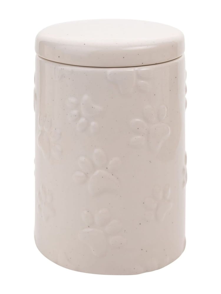 Widdop White Paw Prints Treat Jar - Image 3 of 3 Widdop White Paw Prints Treat Jar - Image 3 of 3