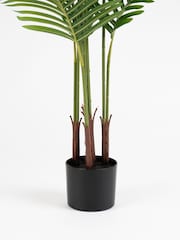 Scottish Everlastings Ltd Green Artificial Palm Tree in Pot - Image 2 of 3