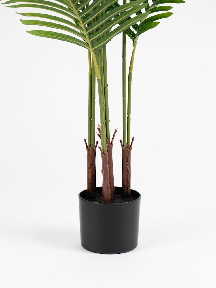 Scottish Everlastings Ltd Green Artificial Palm Tree in Pot - Image 2 of 3