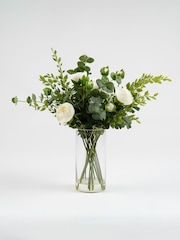 Künstliches Ranunkel-Arrangement von Scottish Everlastings Ltd in Vase - Bild 3 von 3