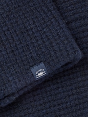 FatFace Navy Waffle Snood - Image 2 of 3