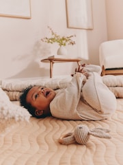 Neutral Bunny Wrap Baby Sleepsuit 3 Pack (0-2yrs) - Image 3 of 14