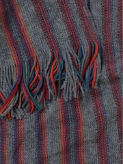 FatFace Multi Vertical Stripe Scarf - Image 2 of 3