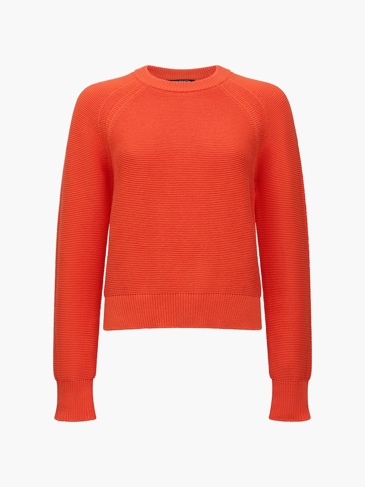 French Connection Orange Lily Mozart Long Sleeve Knit Jumper - Image 5 of 5