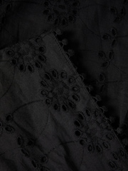 Monsoon Black Floral Broderie Playsuit - Image 4 of 4